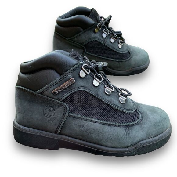 Timberland Hikers Distressed Grey Suede Upper Casual Shoes No Tie Size 2 - Picture 13 of 13